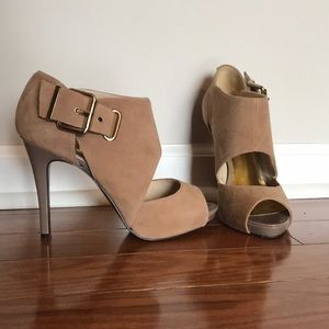 Nine West Suede Leather Heels- 6.5